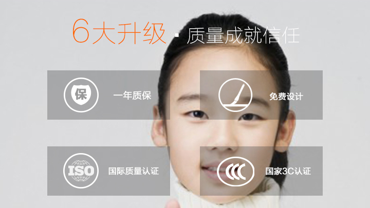六大升级，质量成就信任