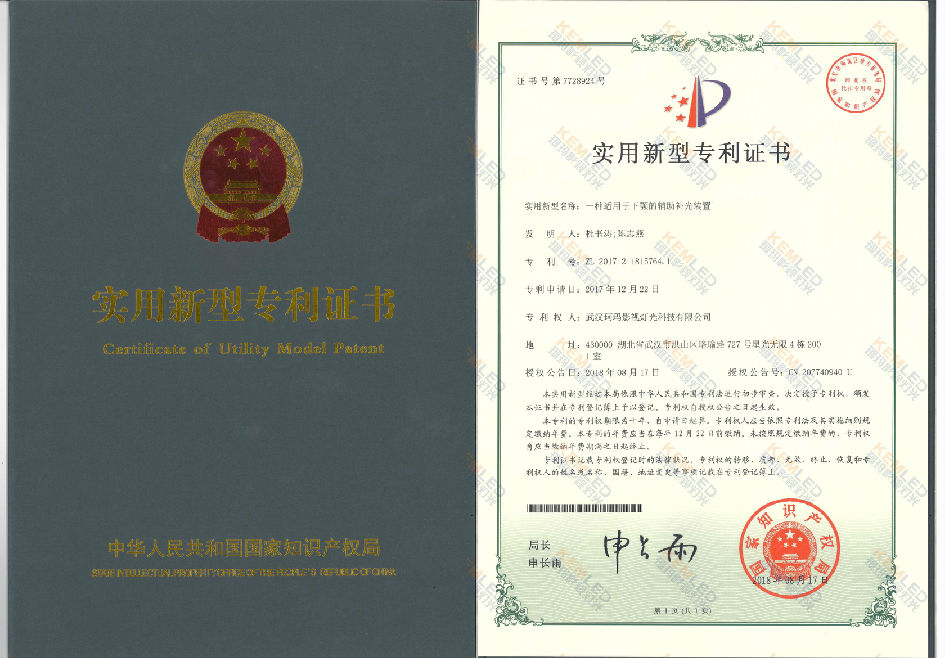 适用于下巴补光的专利