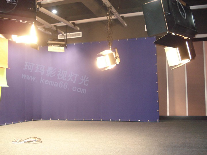 洛阳部队演播室灯光效果图四