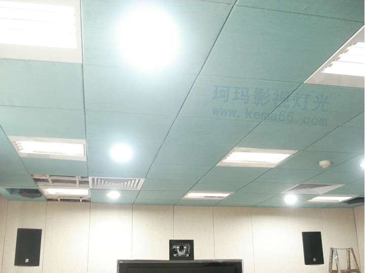 湖北省委保密局视频会议室灯光效果图三