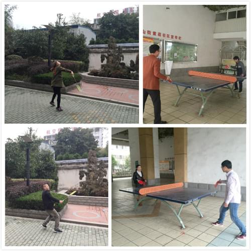 KEMLED珂玛影视灯光全体职员集体锻炼风采