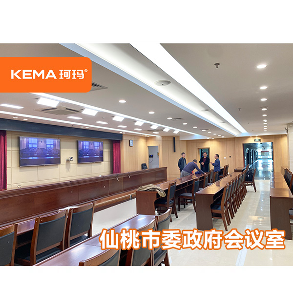 湖北省-仙桃市委政府会议室灯光改造