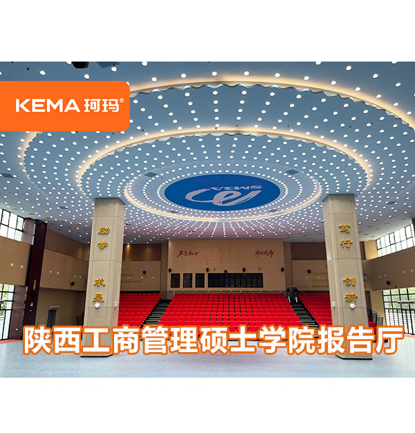 陕西工商管理硕士学院报告厅灯光改造